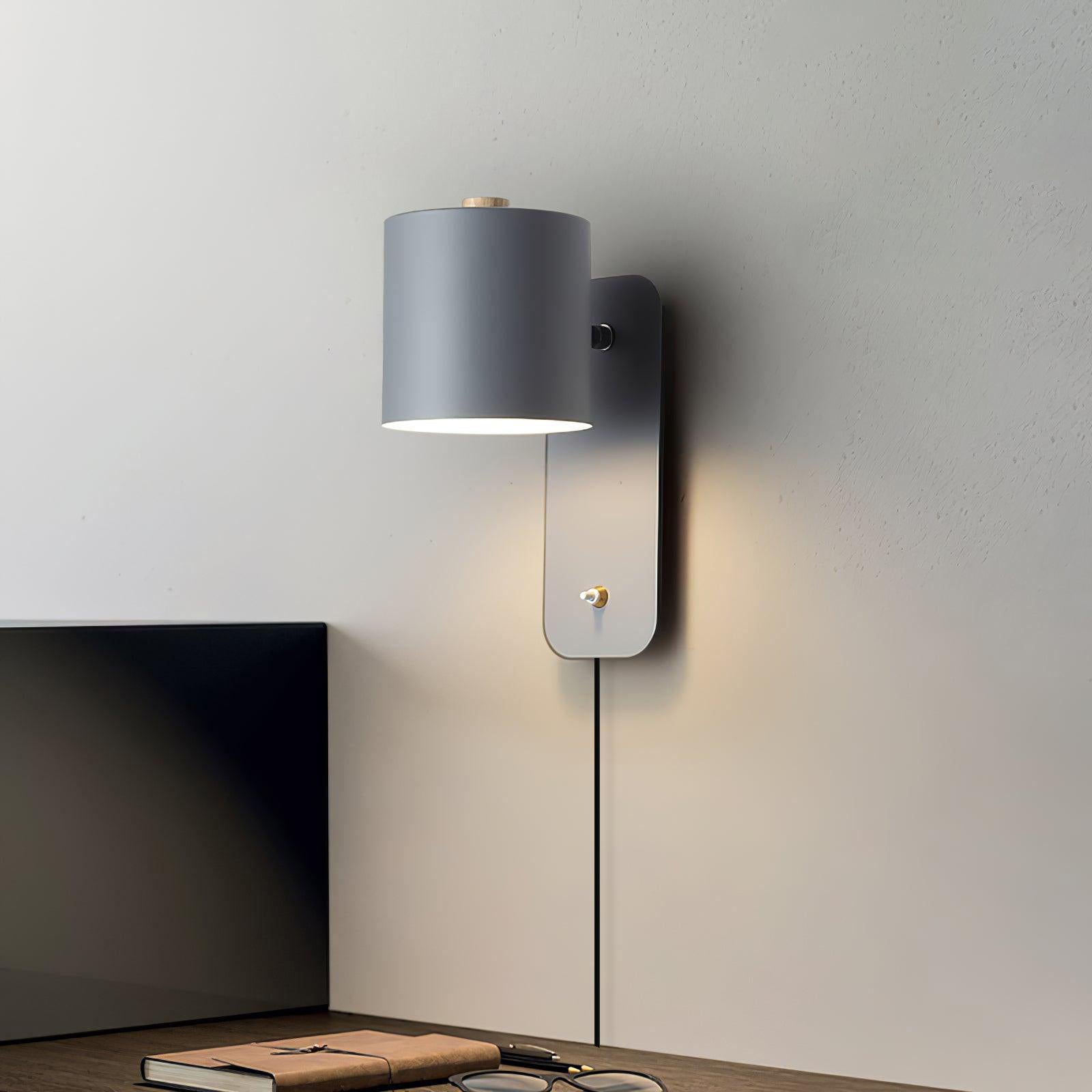 Wall Light Adjustable | Metal Shade Fixture