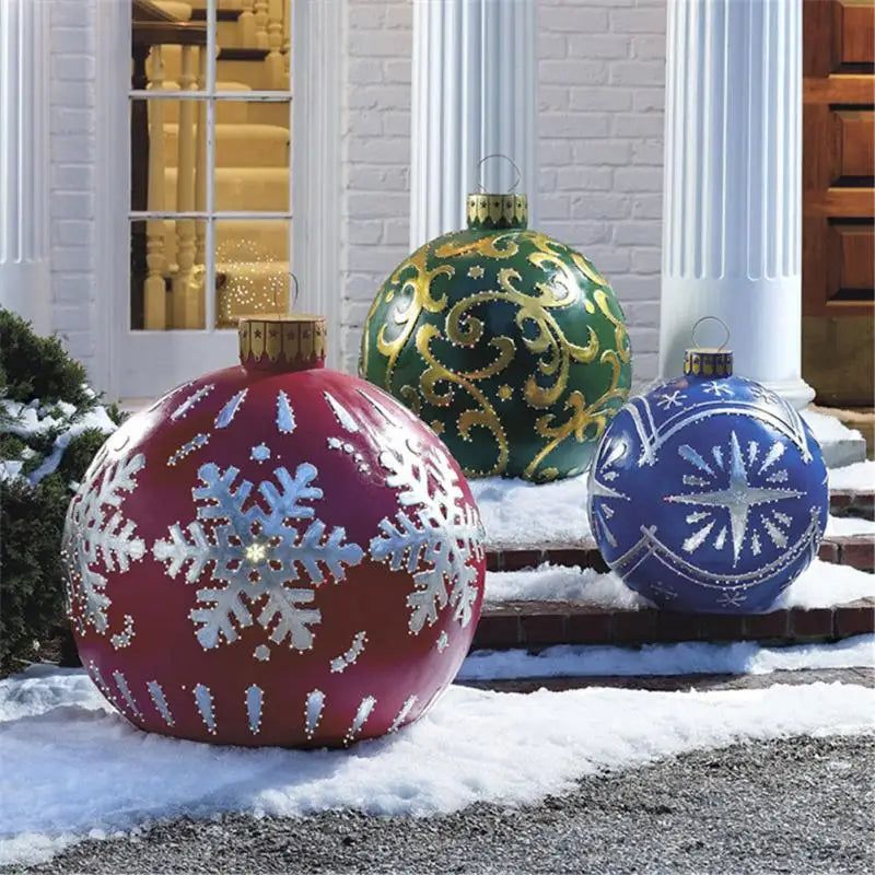 Inflatable Christmas Decoration | Outdoor Ornament Ball Display