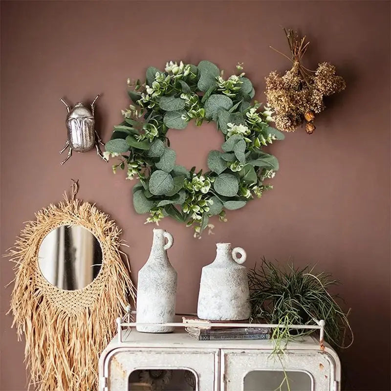 Christmas Wreath | Eucalyptus Greenery Decoration