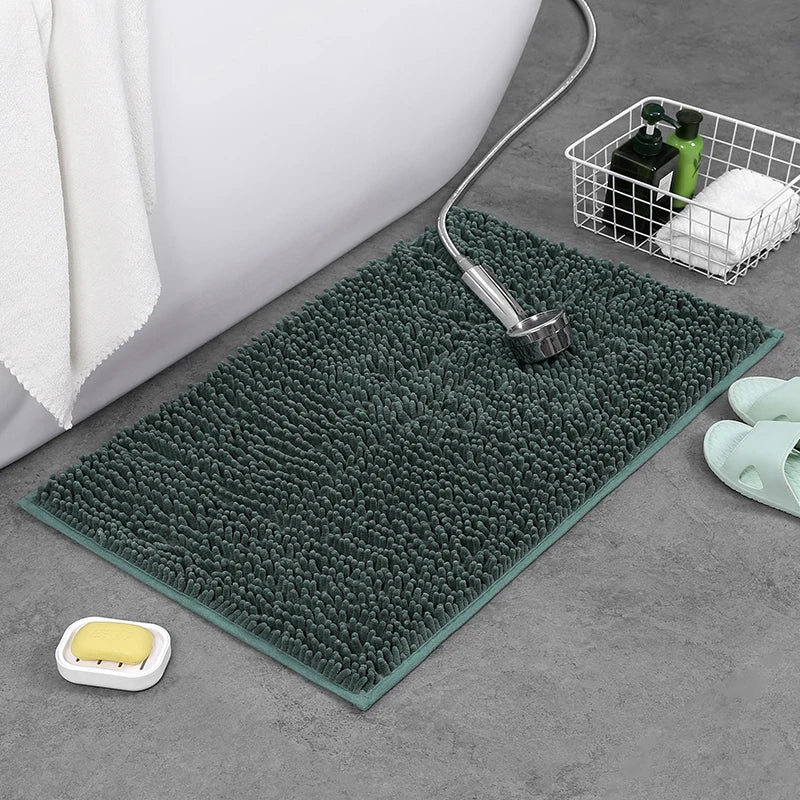 CherishedTexture | Plush Chenille Bath Mat