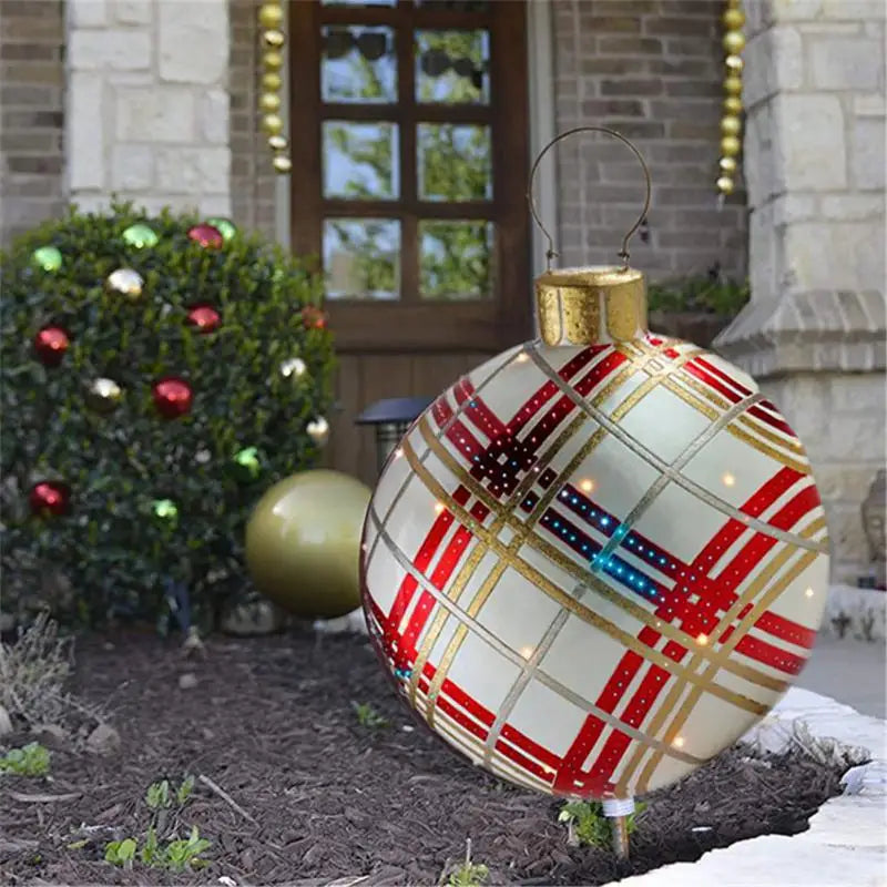 Inflatable Christmas Decoration | Outdoor Ornament Ball Display