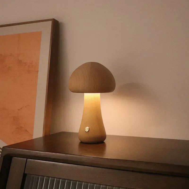 Table Lamp | Mushroom Shape Touch Control LED Lamp