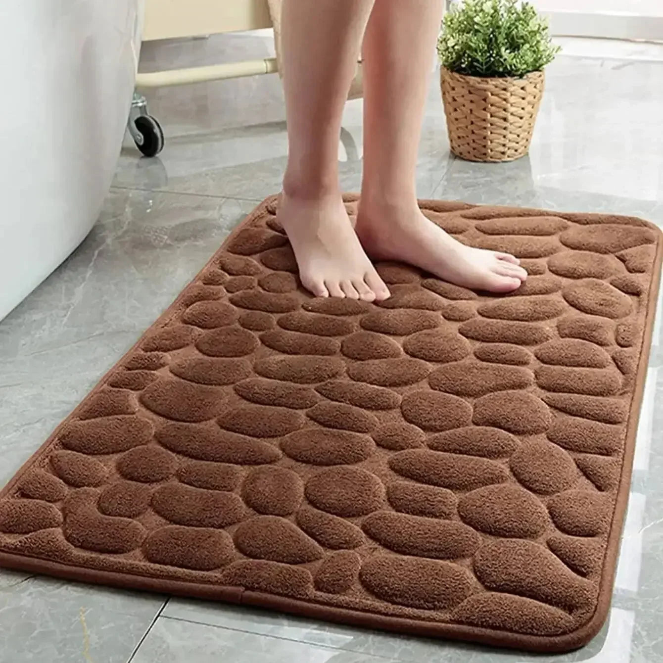 CrystalShore | Soft Bath Mat