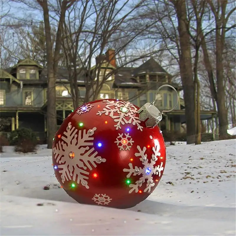 Inflatable Christmas Decoration | Outdoor Ornament Ball Display