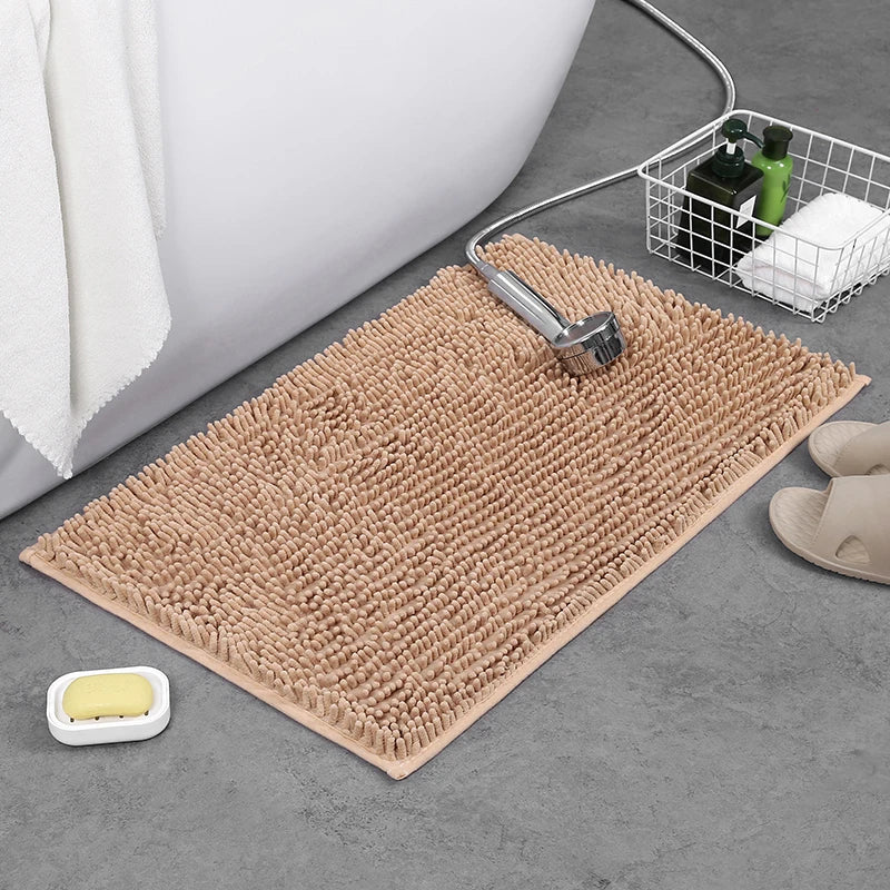 CherishedTexture | Plush Chenille Bath Mat