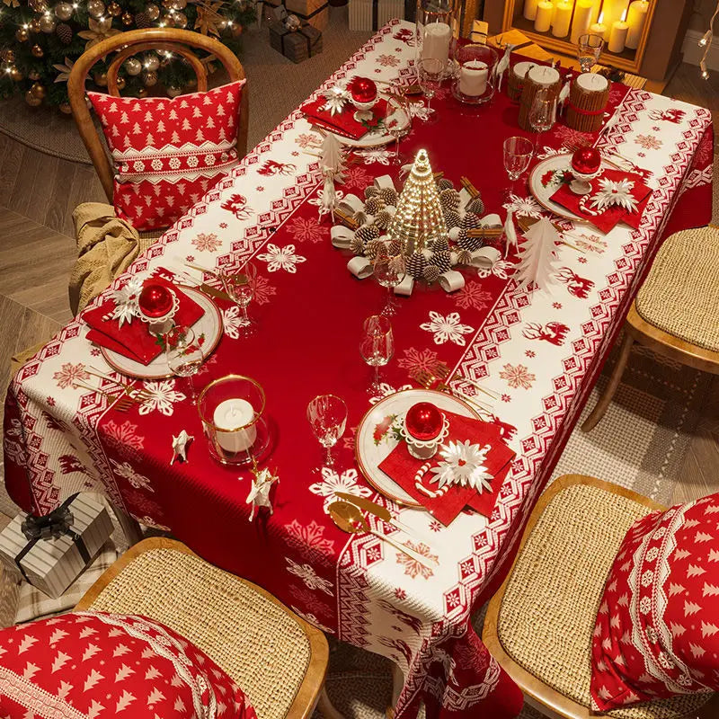 Table Cloth for Christmas | Holiday Dining Cover