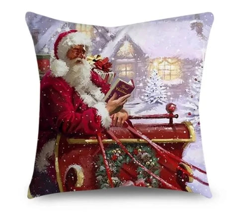 Cushion Christmas Covers | Winter Scene Prints