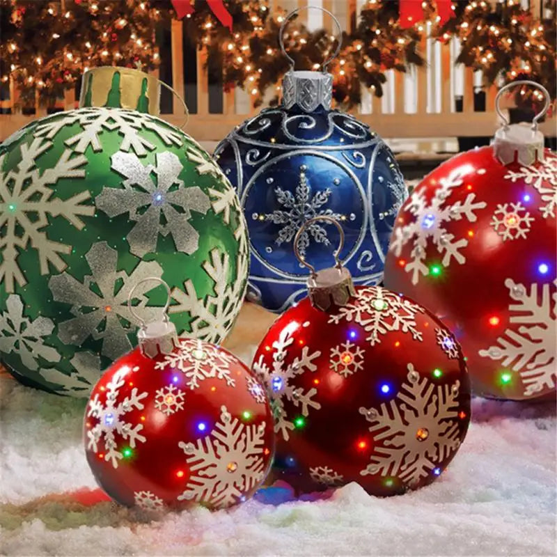 Inflatable Christmas Decoration | Outdoor Ornament Ball Display