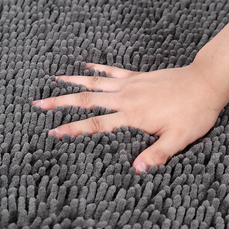 CherishedTexture | Plush Chenille Bath Mat