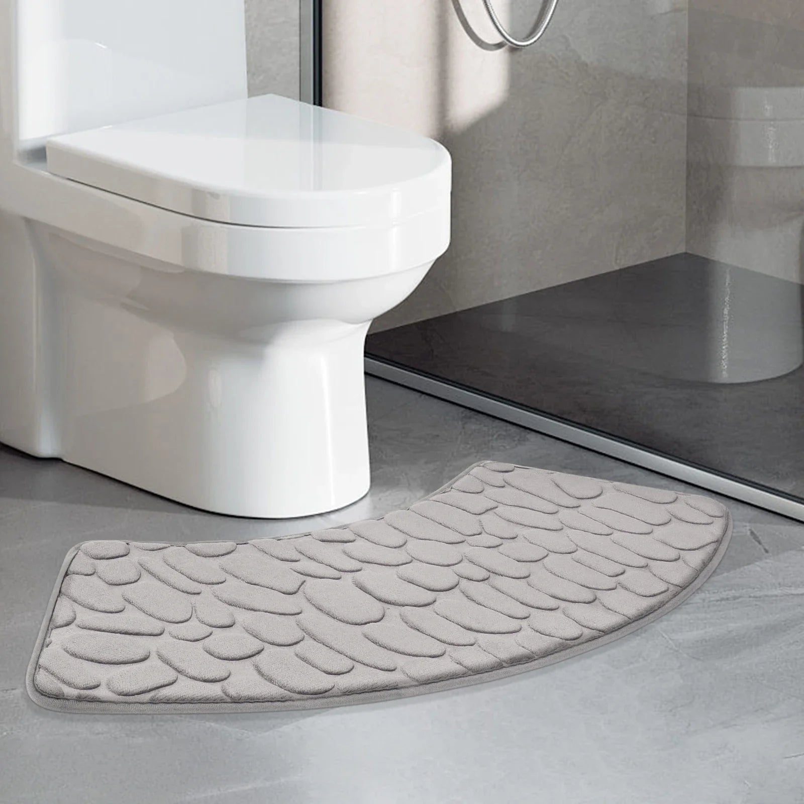 ComfortCurve | Curved Toilet and Floor Mat