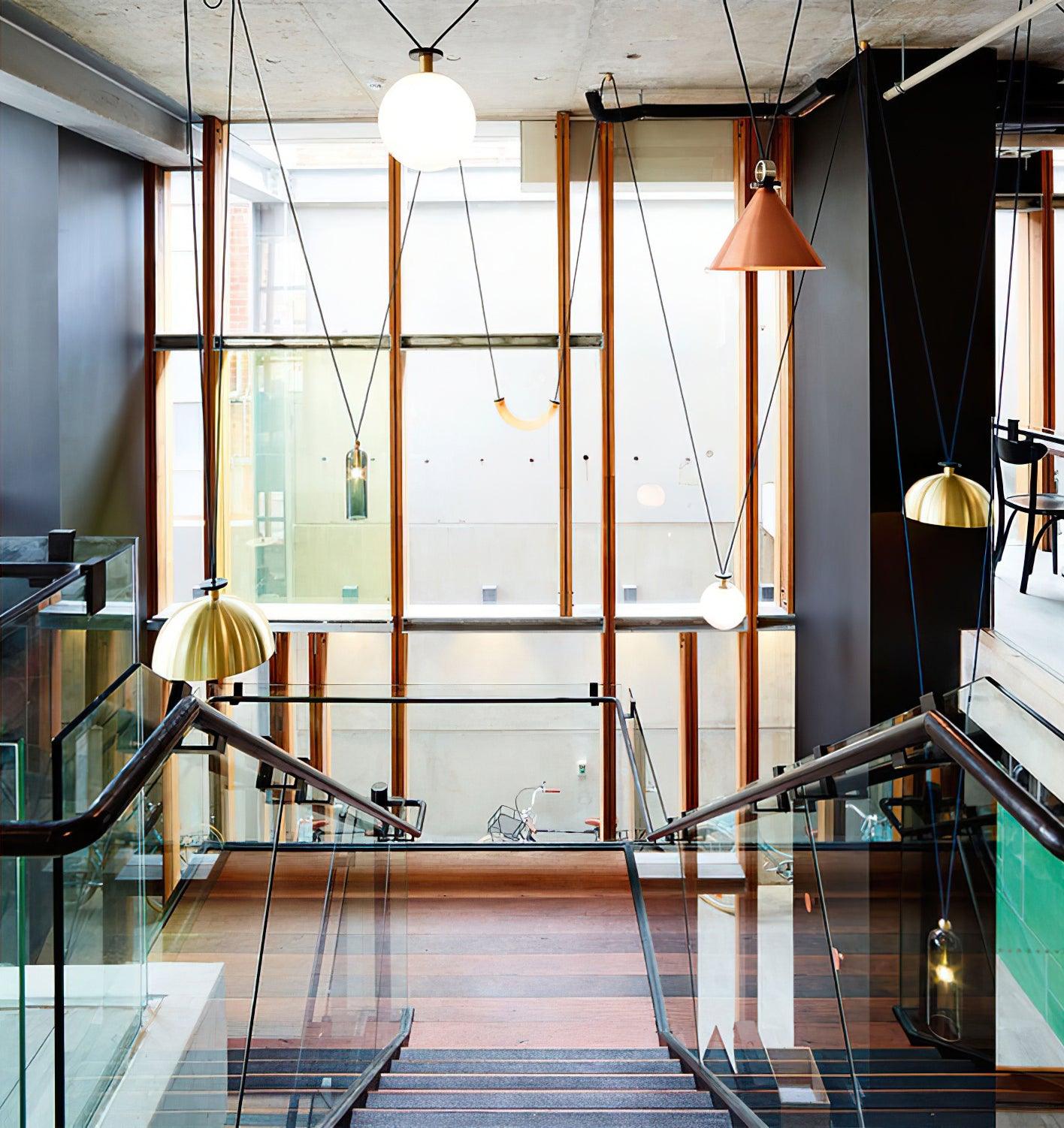 Geometric Shape Art Chandelier | Modern Multi-Pendant Light