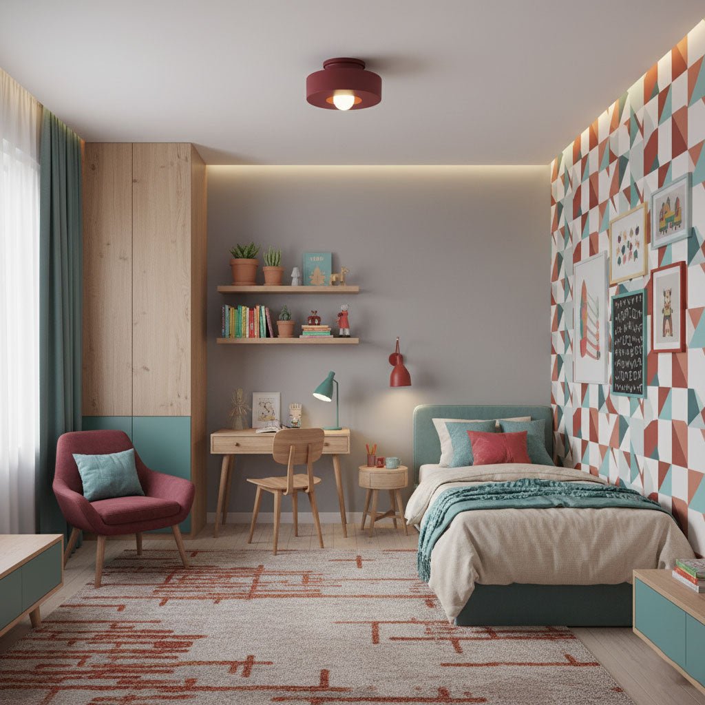 Ceiling Lights | Minimalist Cylindrical Drum