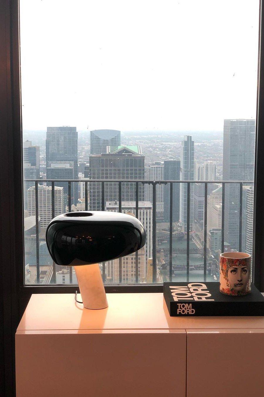 Table Lamp | Marble Base Table Light