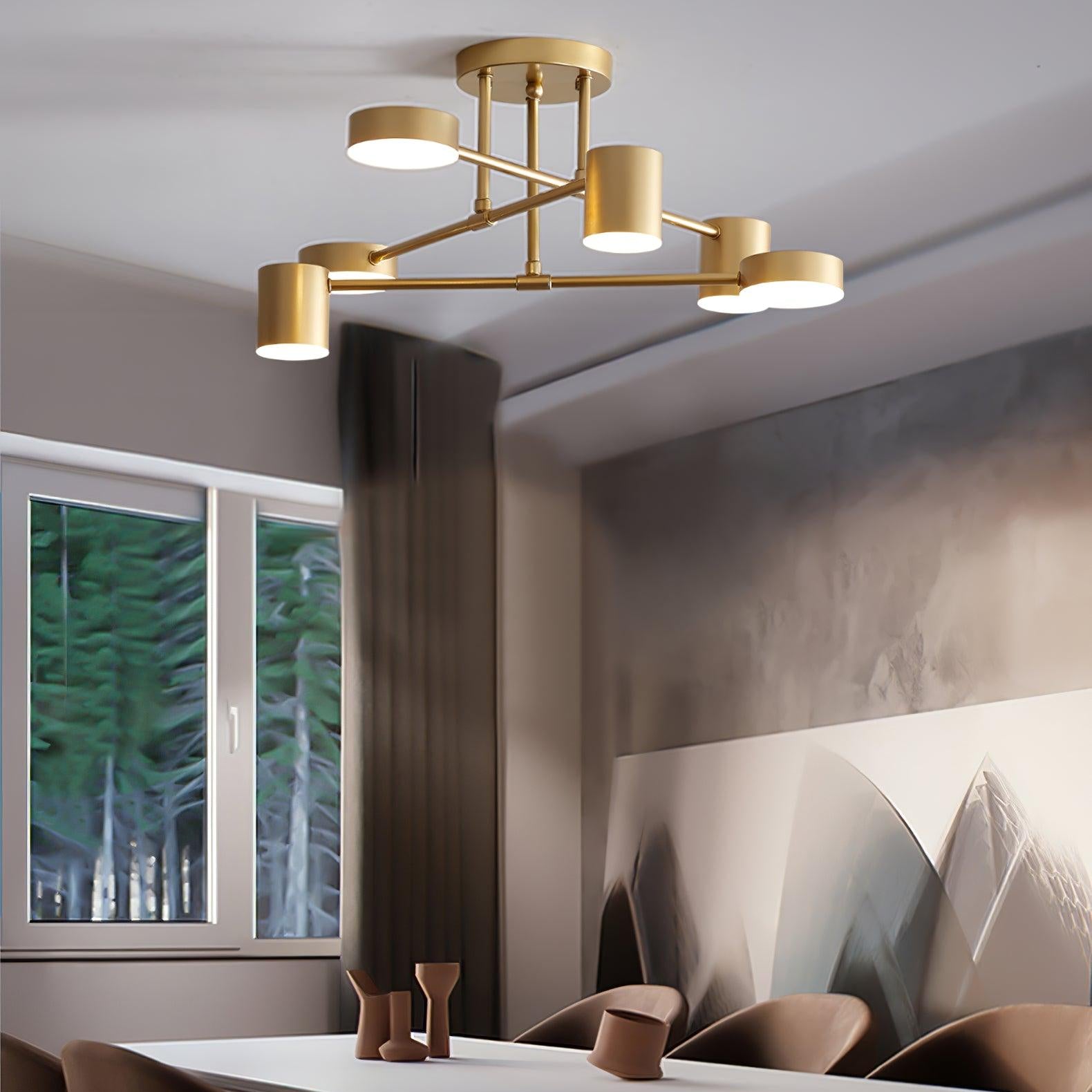 Ceiling Light | Modern Multi-Arm Lamp
