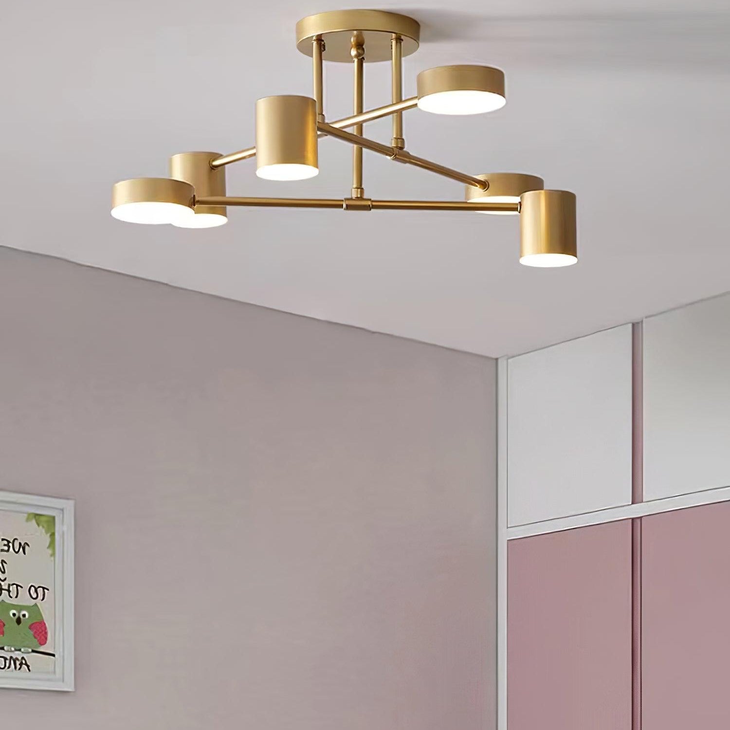 Ceiling Light | Modern Multi-Arm Lamp