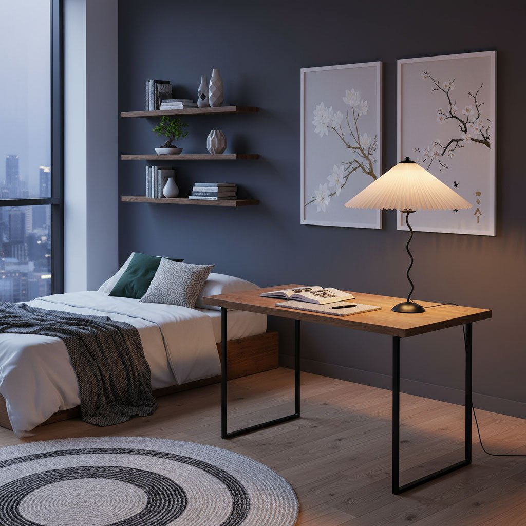 Table Lamp | Pleated Shade