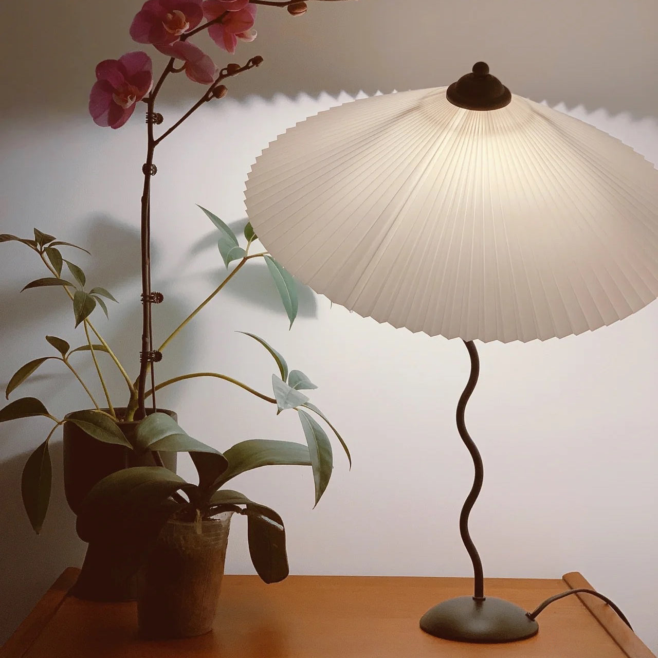 Table Lamp | Pleated Shade