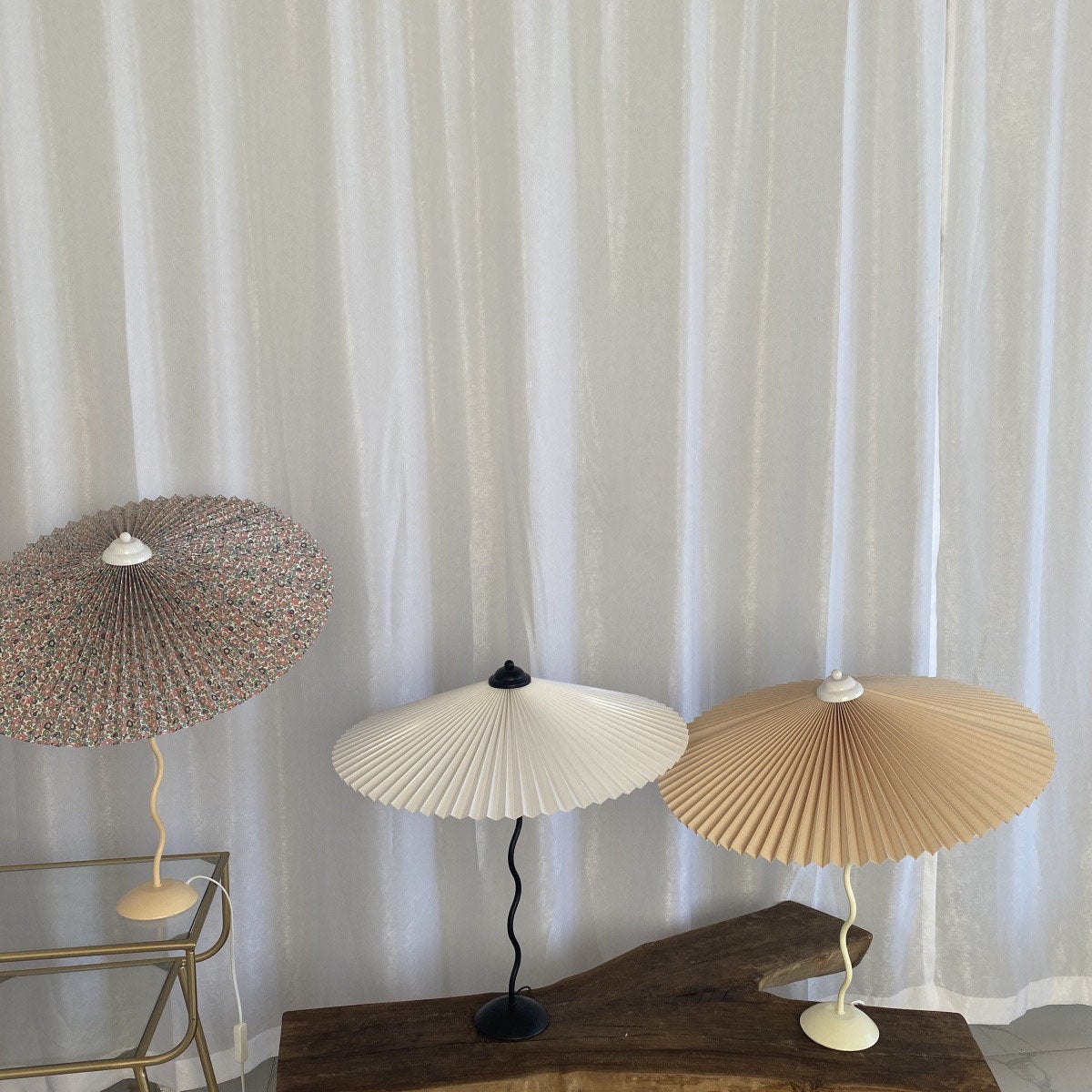 Table Lamp | Pleated Shade