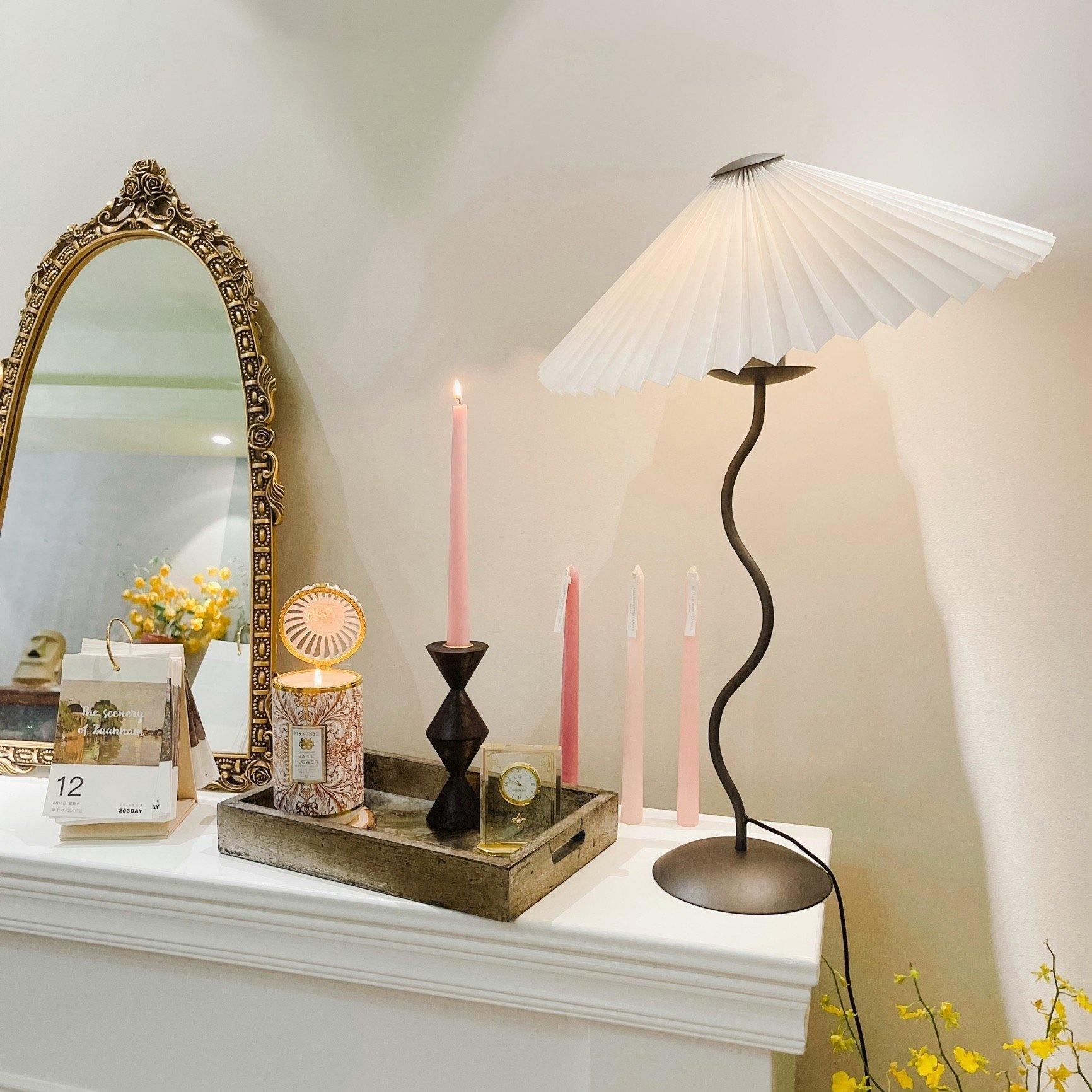 Table Lamp | Pleated Shade