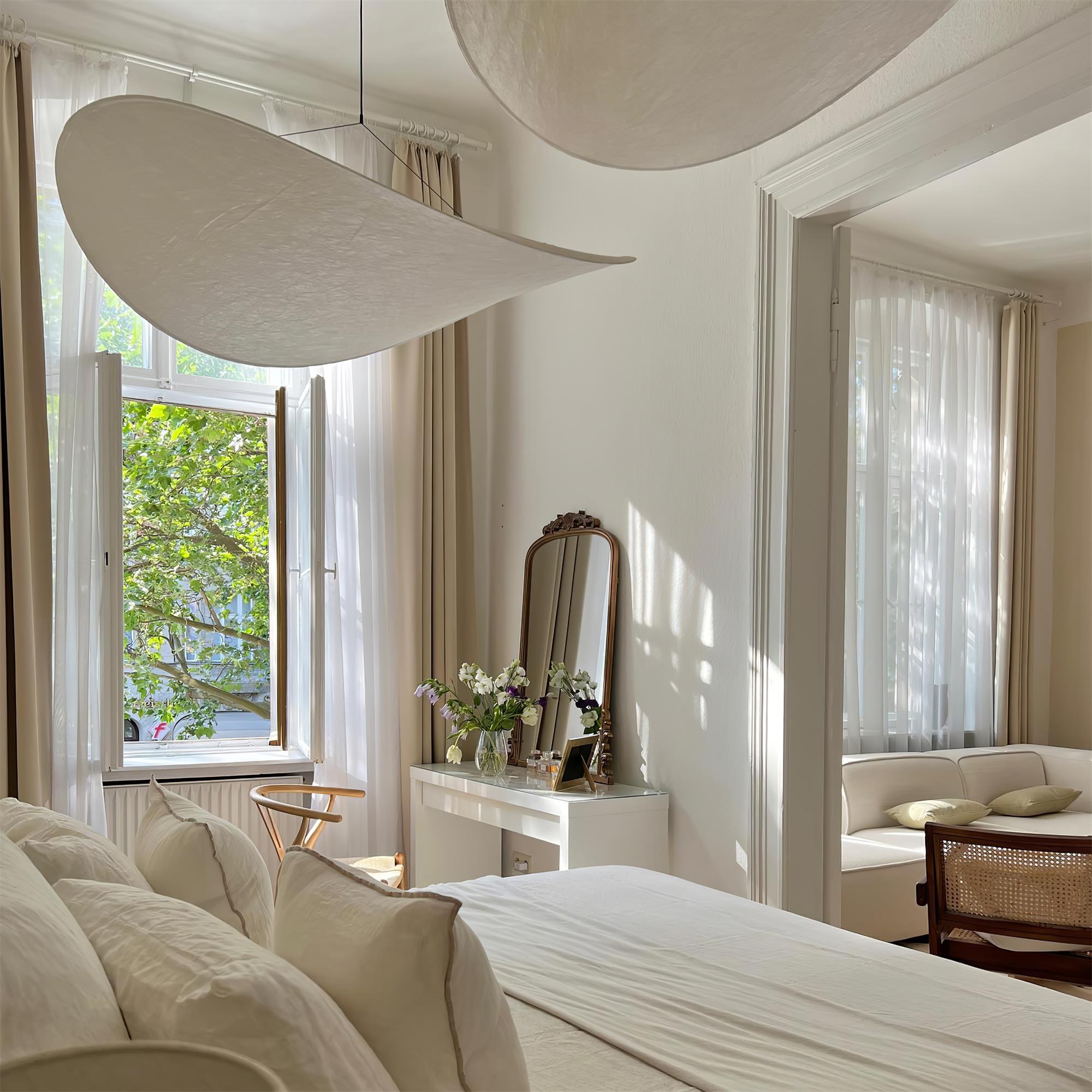 Pendant Light LED | Curved Shade Ceiling Design