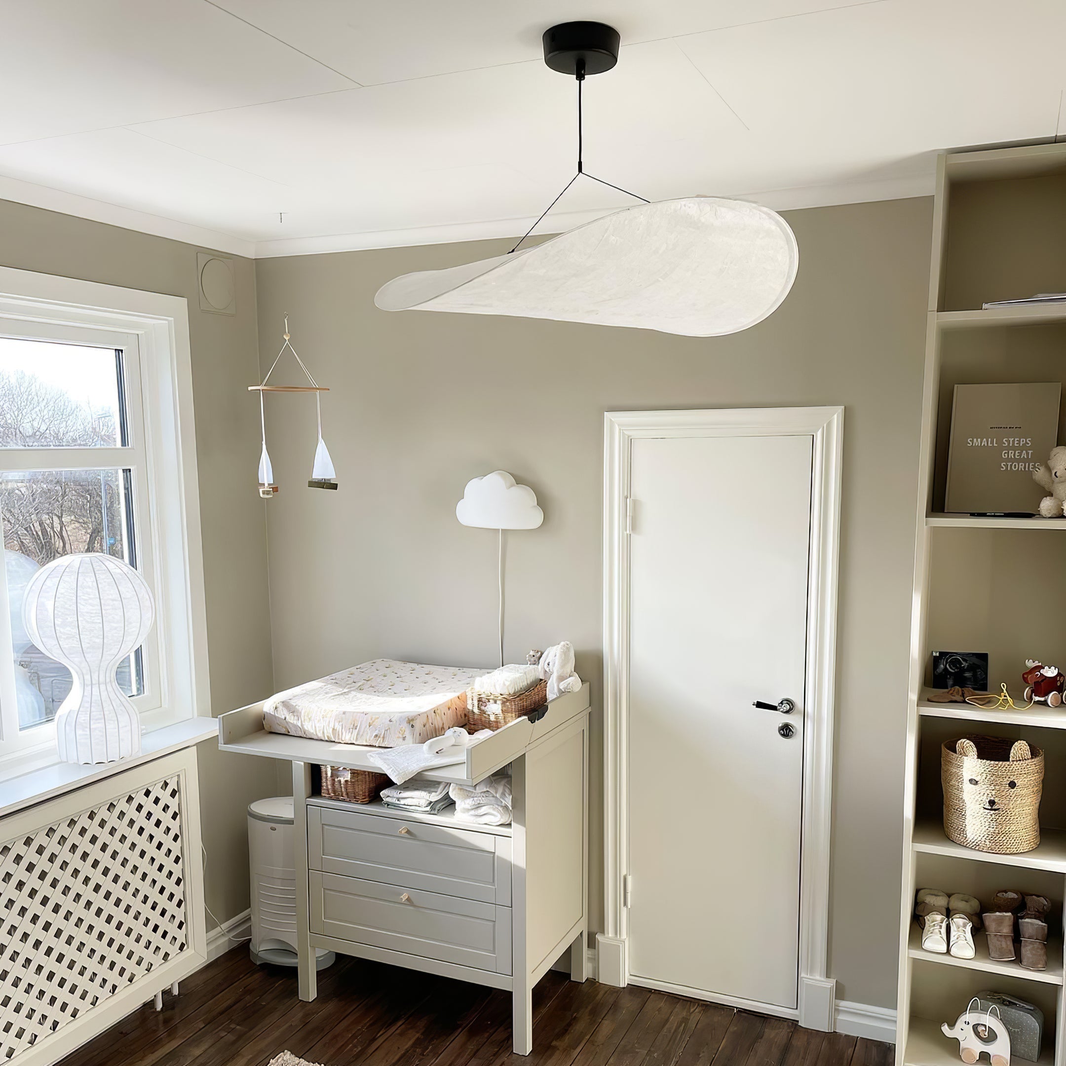 Pendant Light LED | Curved Shade Ceiling Design