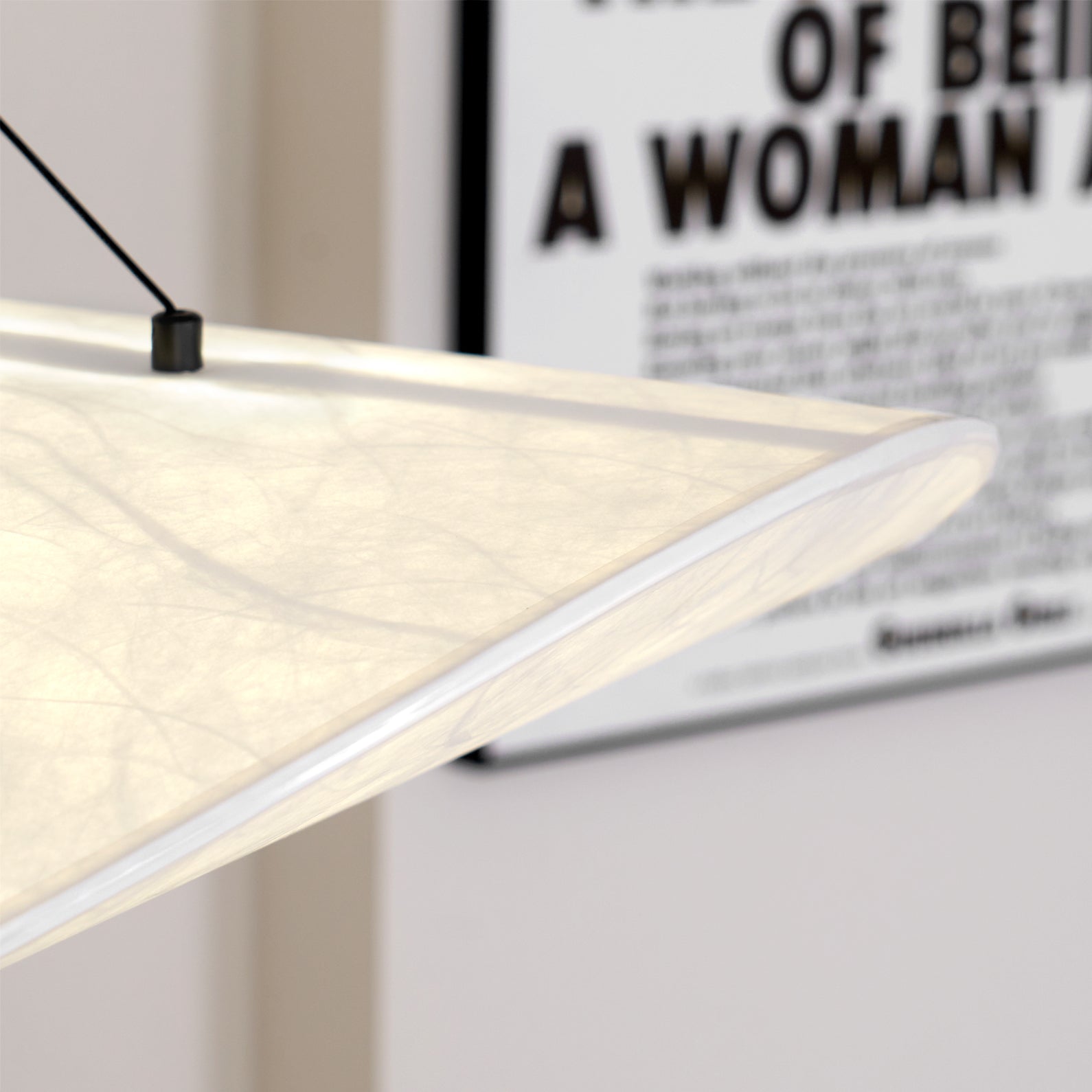 Pendant Light LED | Curved Shade Ceiling Design
