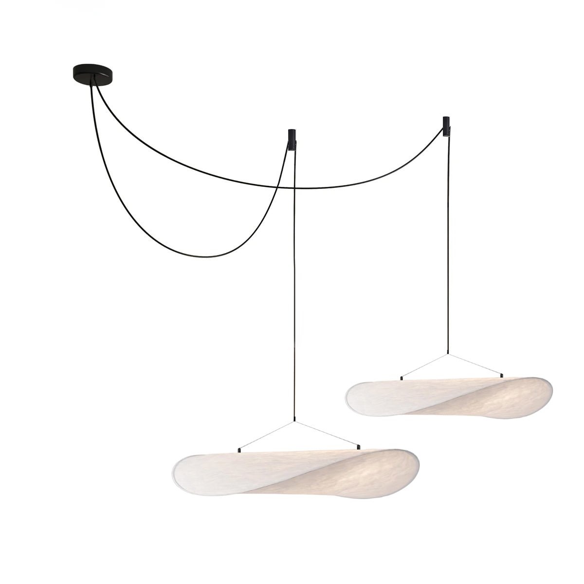 Pendant Light LED | Curved Shade Ceiling Design