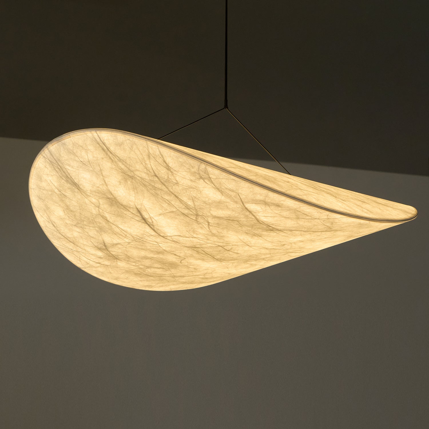 Pendant Light LED | Curved Shade Ceiling Design