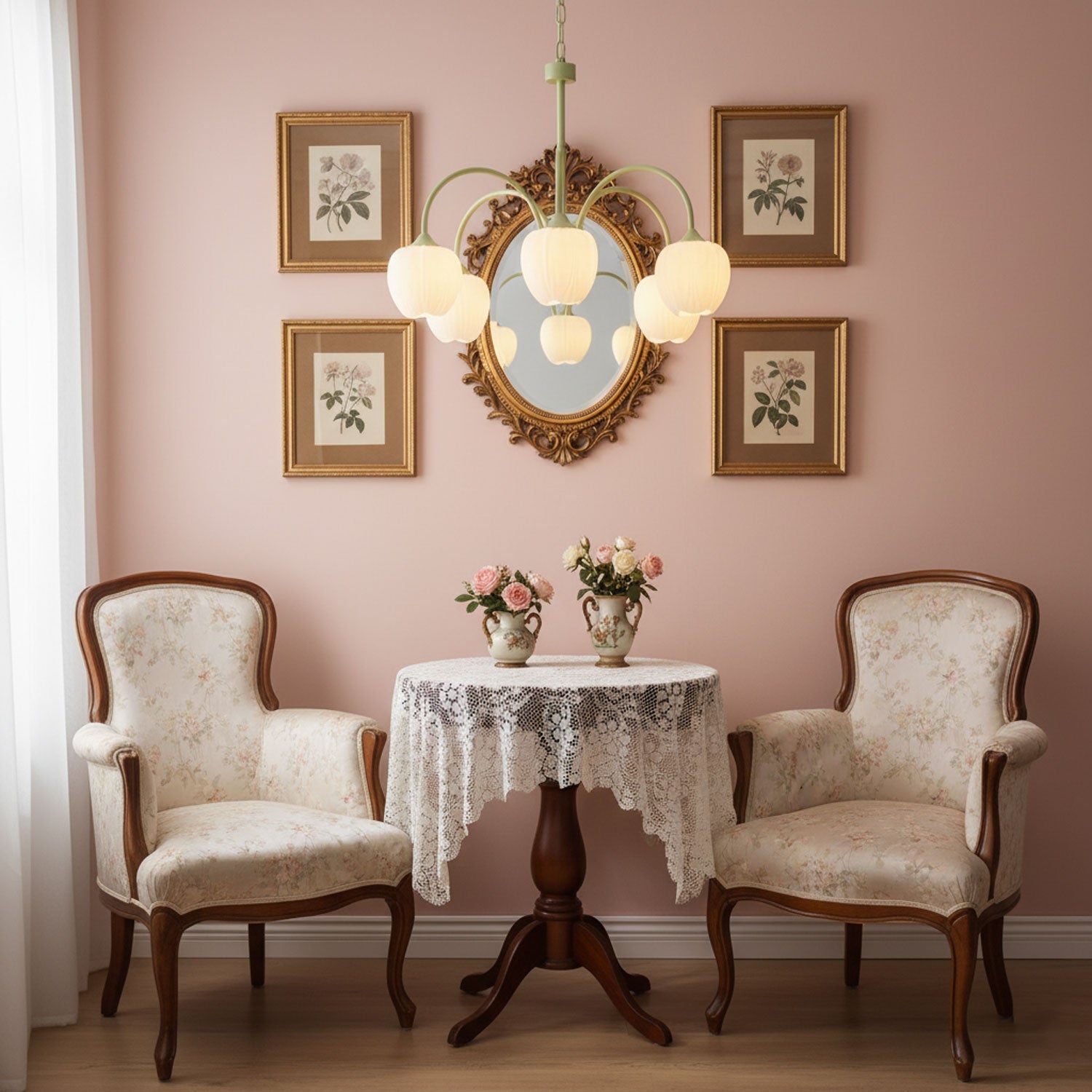 Chandelier Light |  Modern Floral Pendant Light