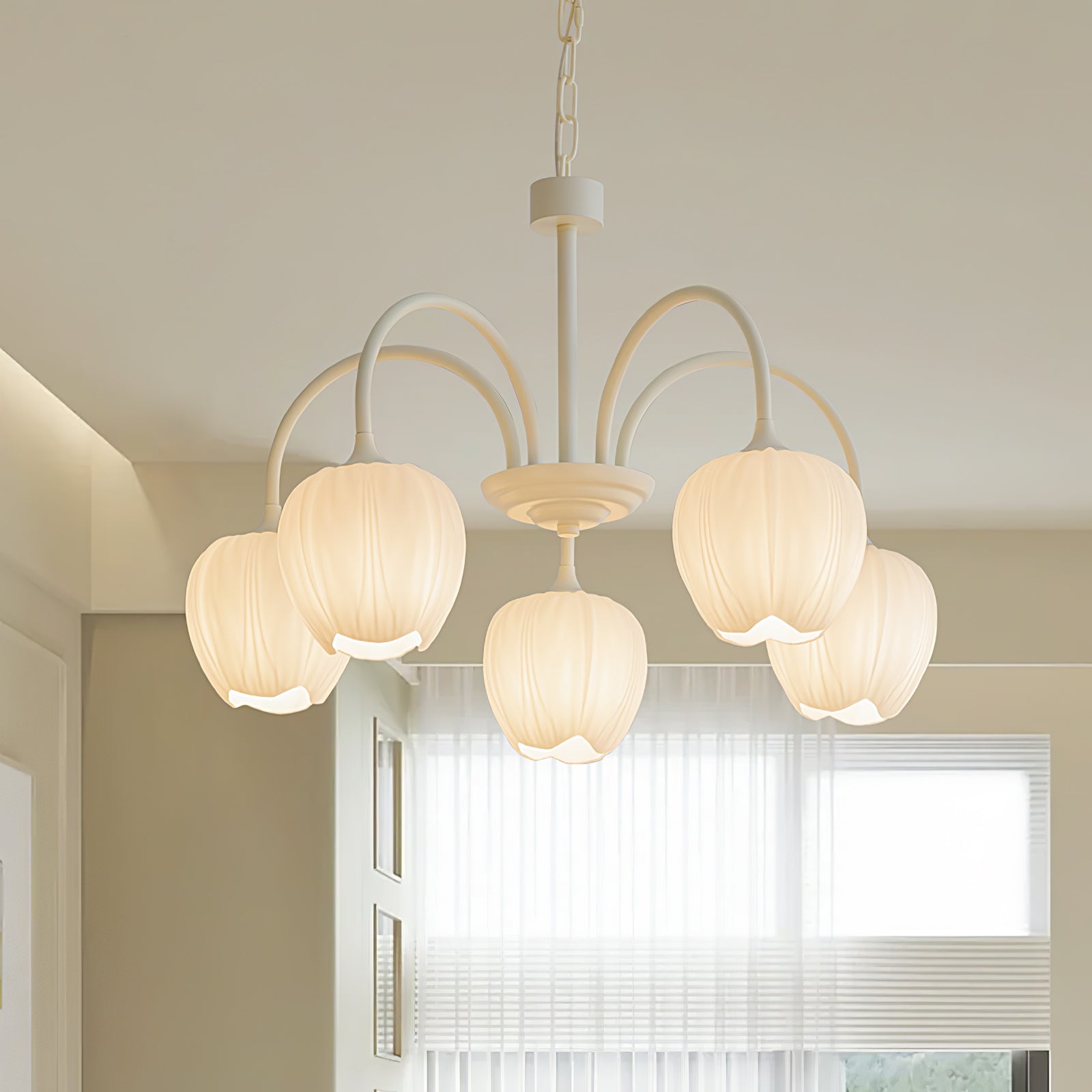 Chandelier Light |  Modern Floral Pendant Light