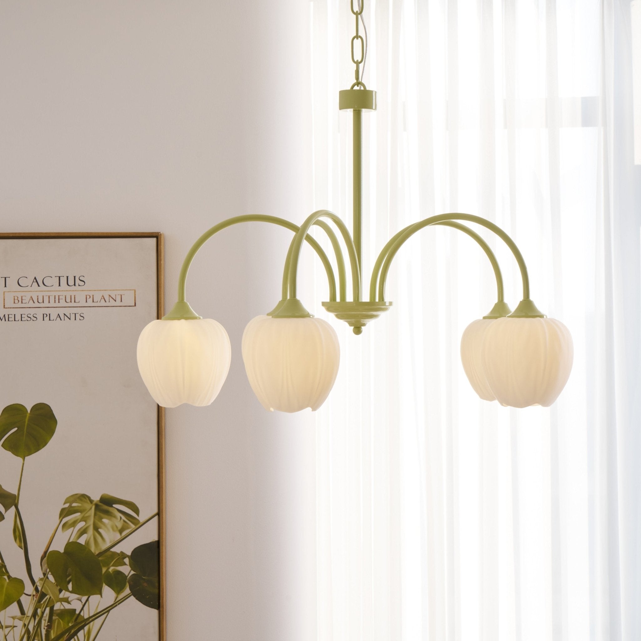 Chandelier Light |  Modern Floral Pendant Light