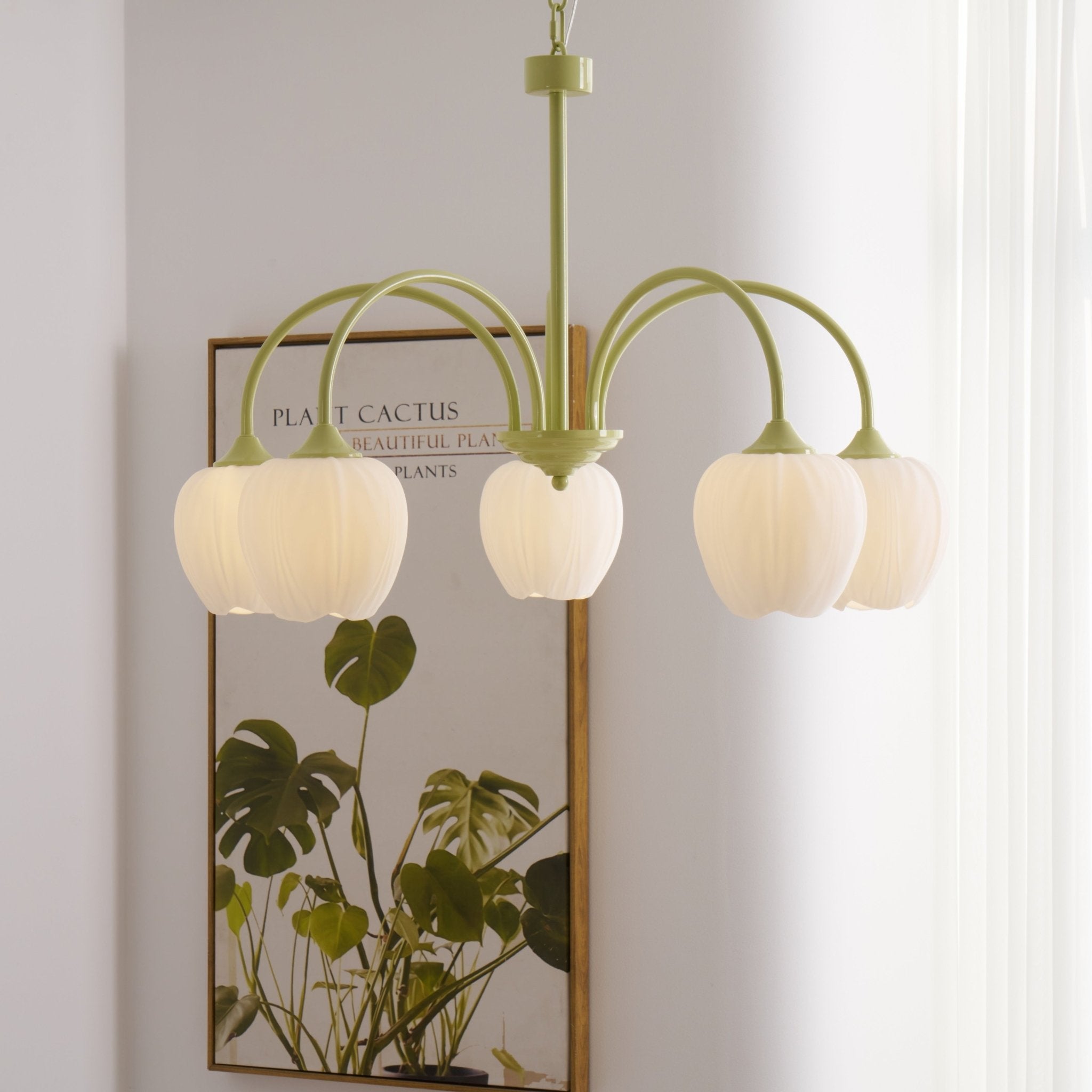 Chandelier Light |  Modern Floral Pendant Light