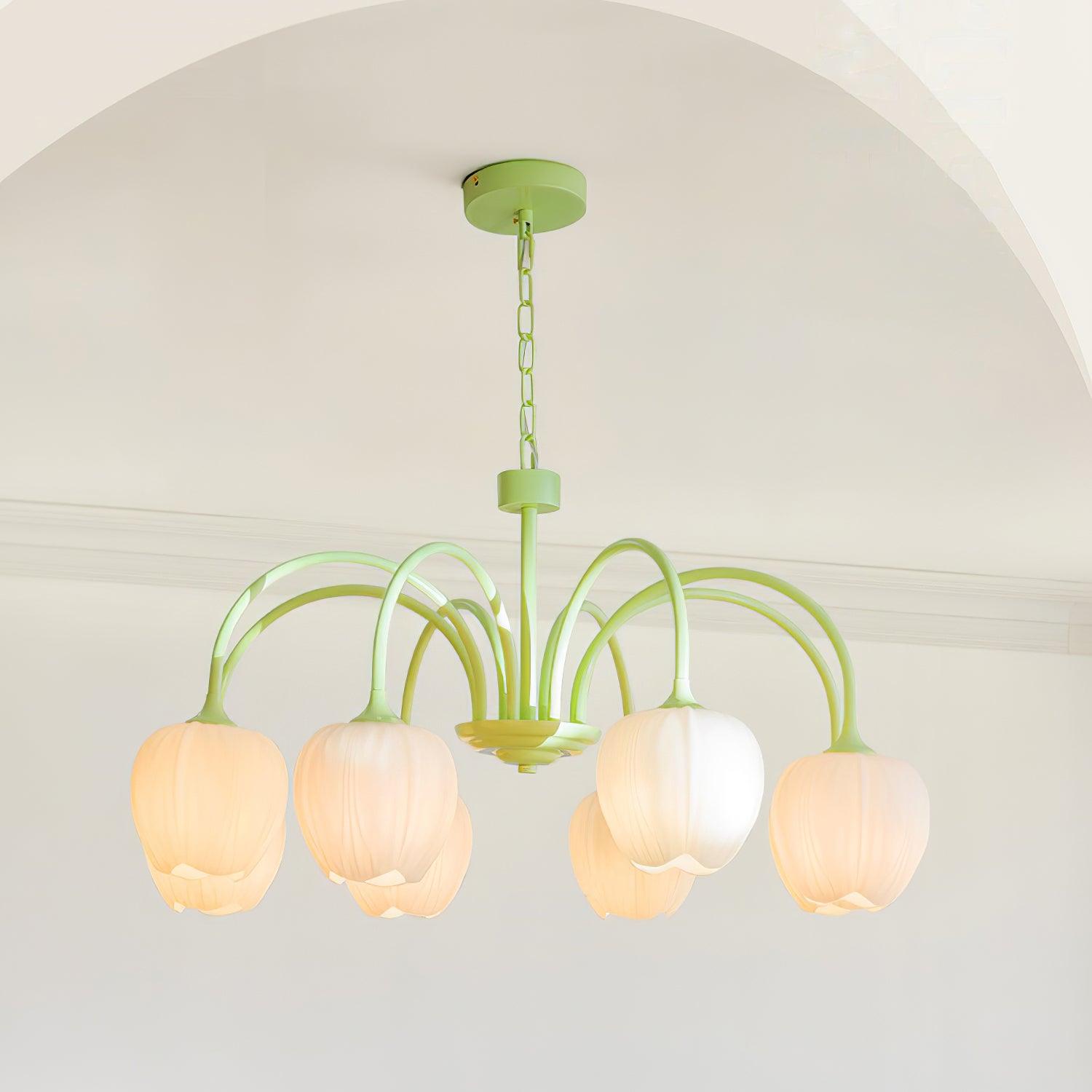Chandelier Light |  Modern Floral Pendant Light