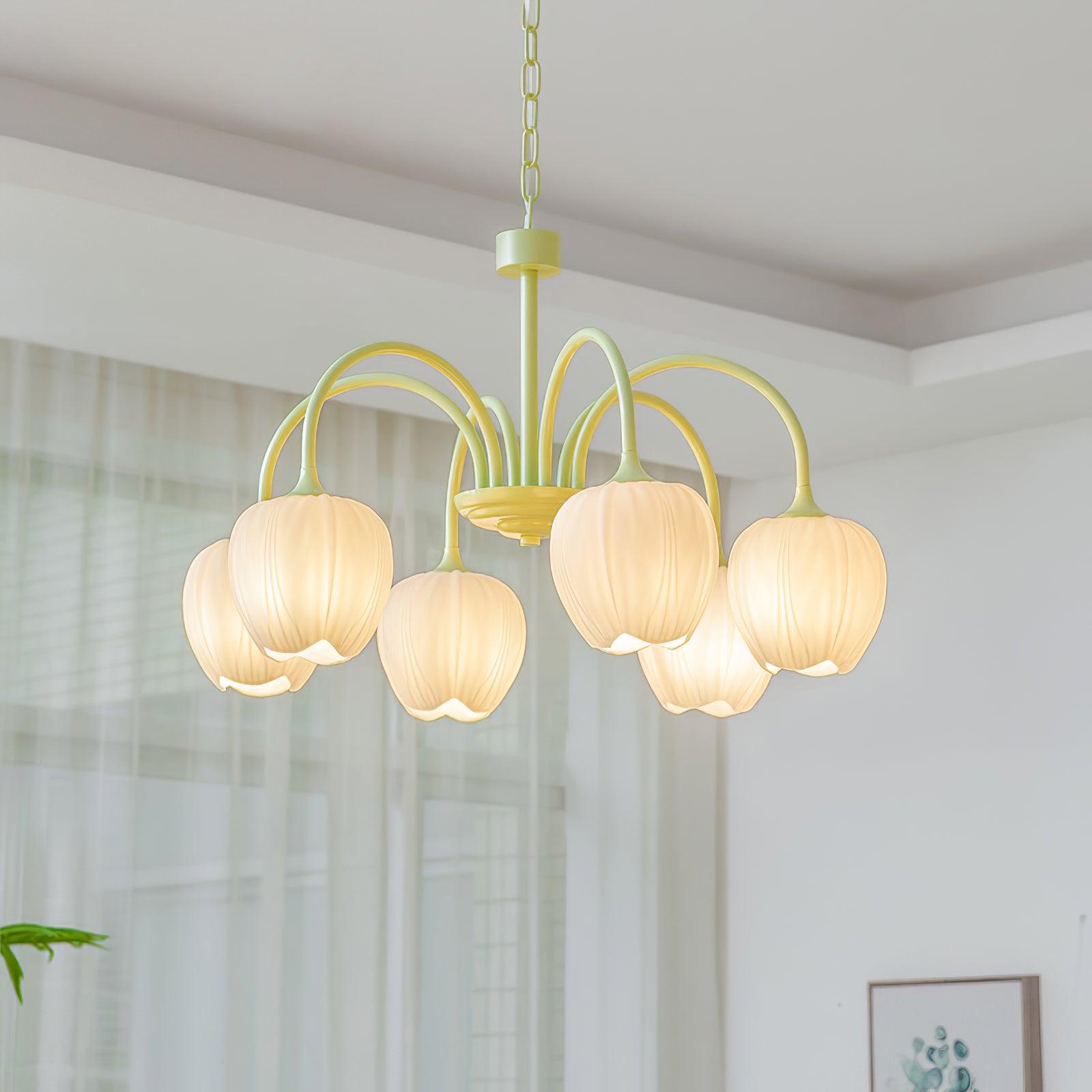 Chandelier Light |  Modern Floral Pendant Light