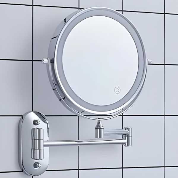 Wall Mounted Mirror LED | Magnifying Bathroom Fixture