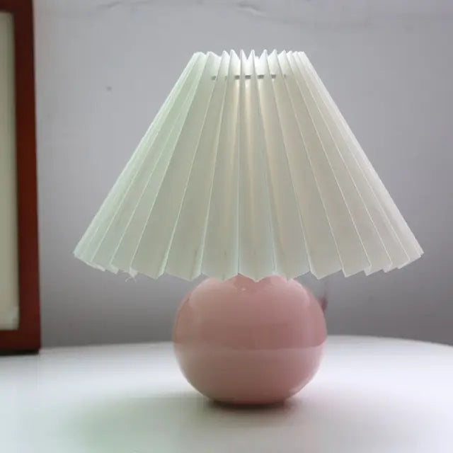 Table Lamp | Pleated Shade