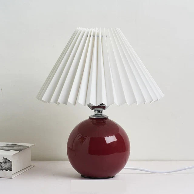 Table Lamp | Pleated Shade