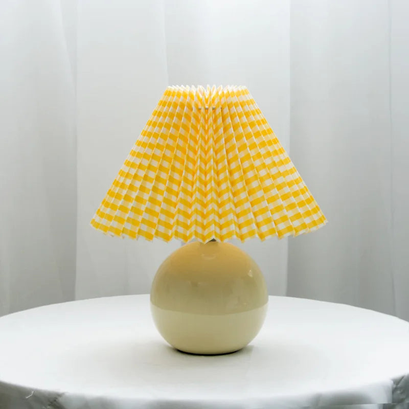 Table Lamp | Pleated Shade