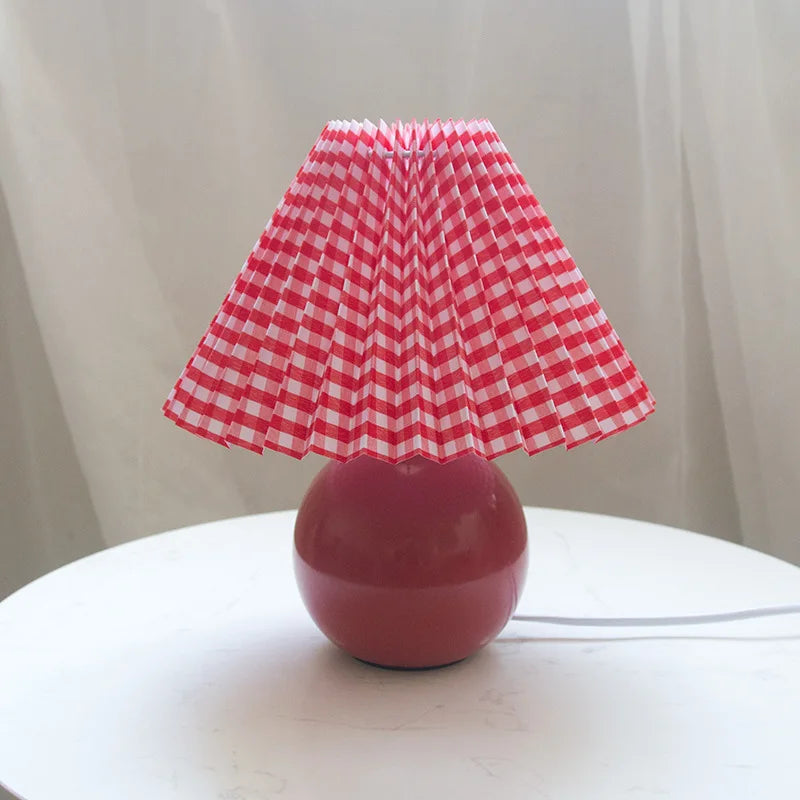 Table Lamp | Pleated Shade