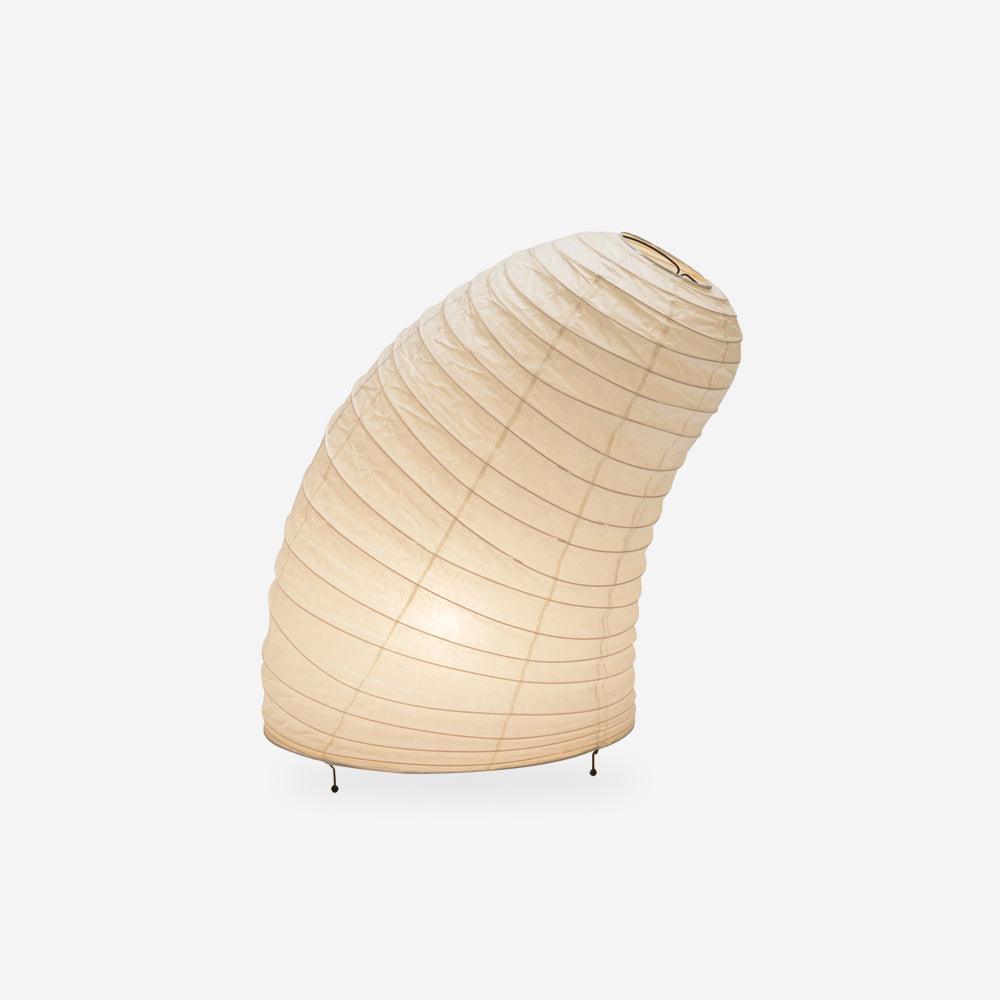 Table Lamp | Paper Shade Sculptural Table Light