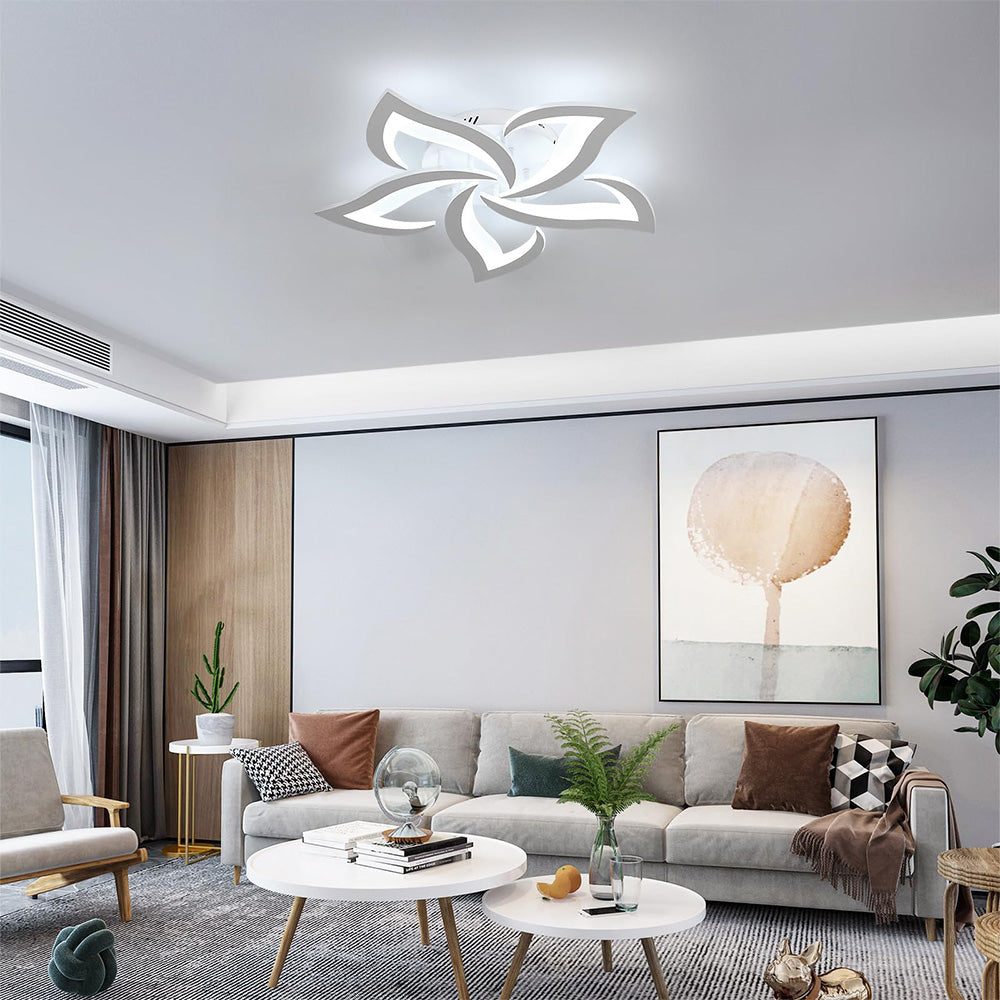Ceiling Light | Contemporary Flower Shape LED Fixture