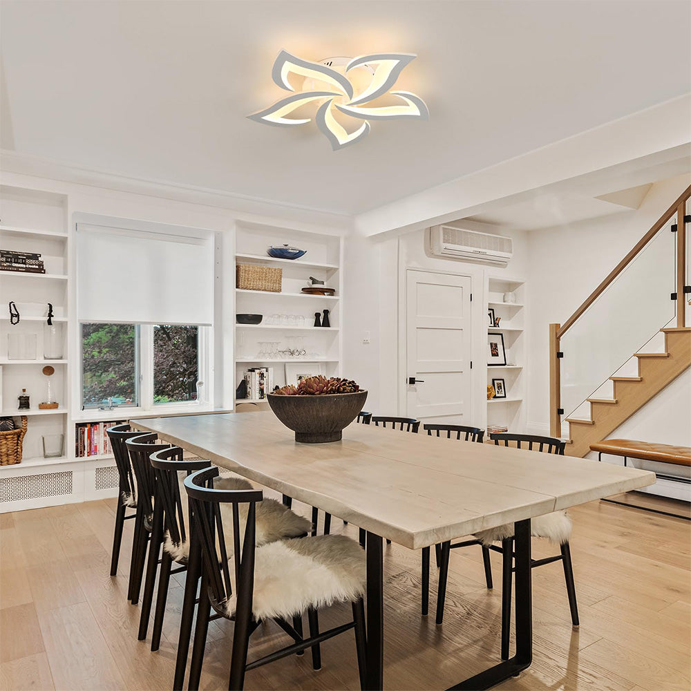 Ceiling Light | Contemporary Flower Shape LED Fixture