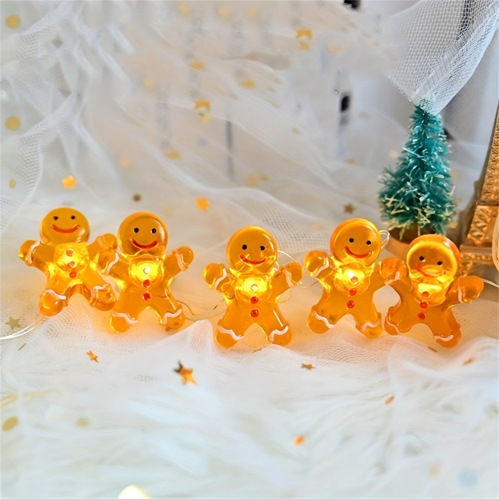 Christmas Light | Gingerbread Man String Decoration