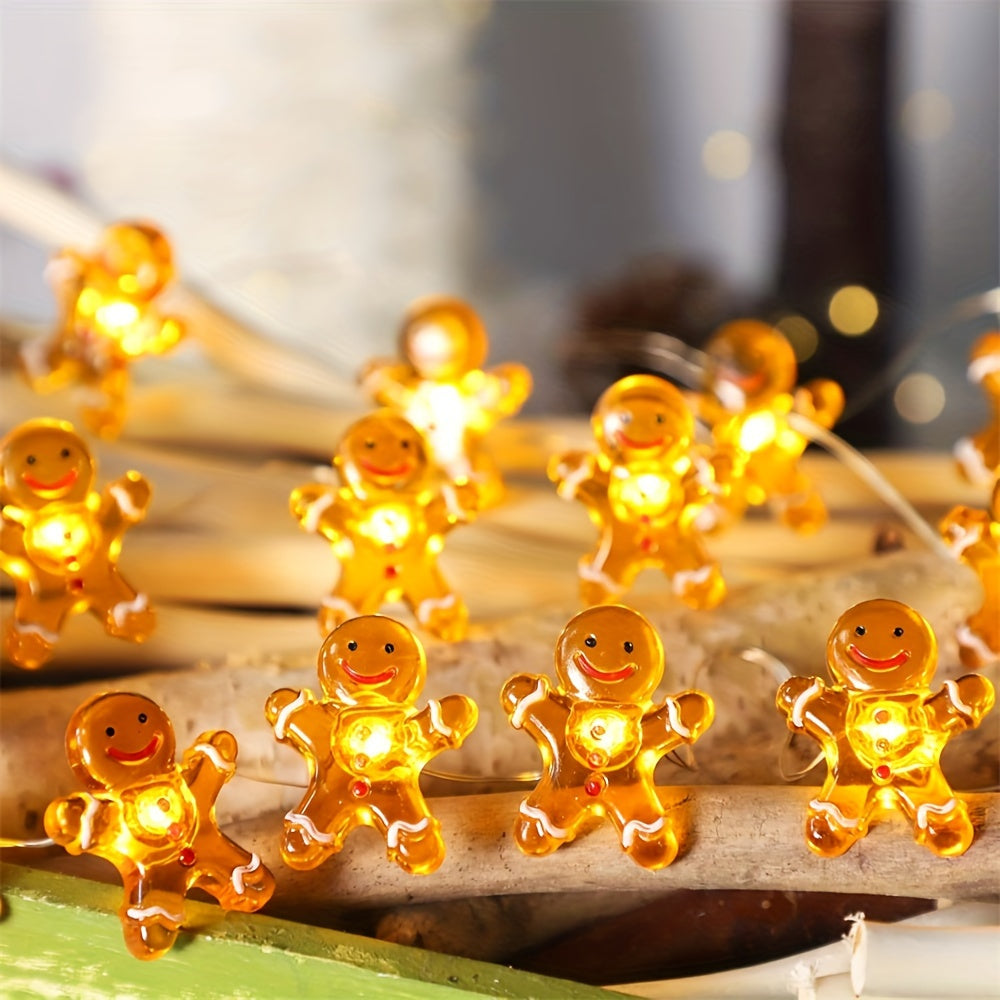 Christmas Light | Gingerbread Man String Decoration