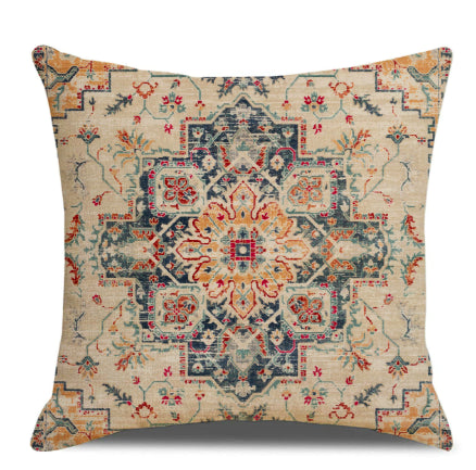 Living Room Ethnic Cushion Cover | Moroccan Inspired Design