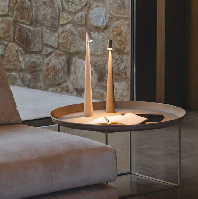 LuxeGlow | Elegant Cordless LED Table Lamp for Modern Homes